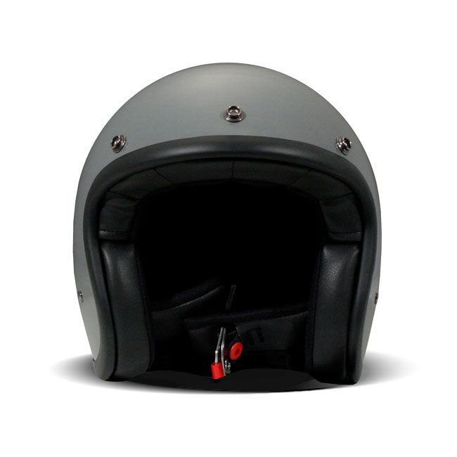 Casco Moto Jet DMD Vintage Gris Crayon - URA Moto