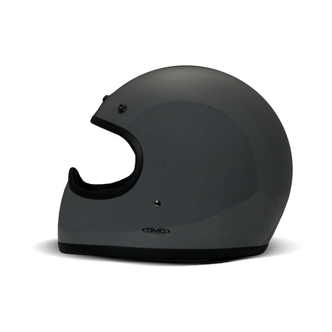 Casco Moto Integral DMD Racer Gris Crayon - URA Moto