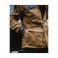 Chaqueta Moto Holy Freedom Quattro Wax Havana Marrón - URA Moto
