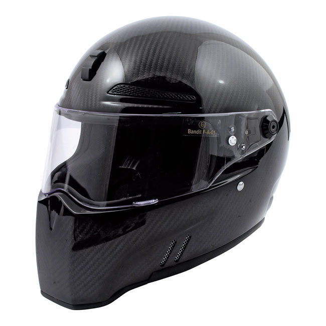 Casco Moto Integral Bandit Alien II Fibra Carbono - URA Moto