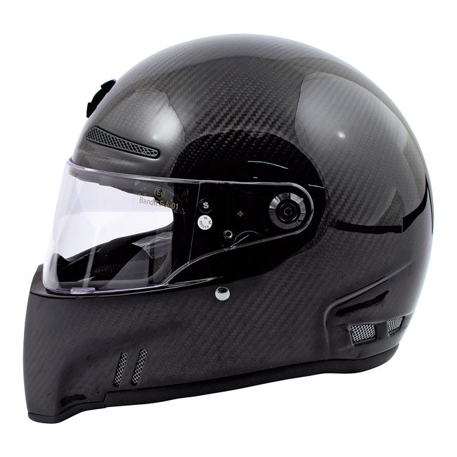 Casco Moto Integral Bandit Alien II Fibra Carbono - URA Moto