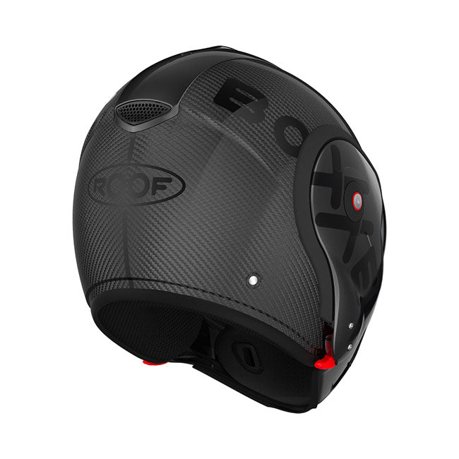 Casco moto modular Roof Boxxer Carbono Grafito - URA Moto