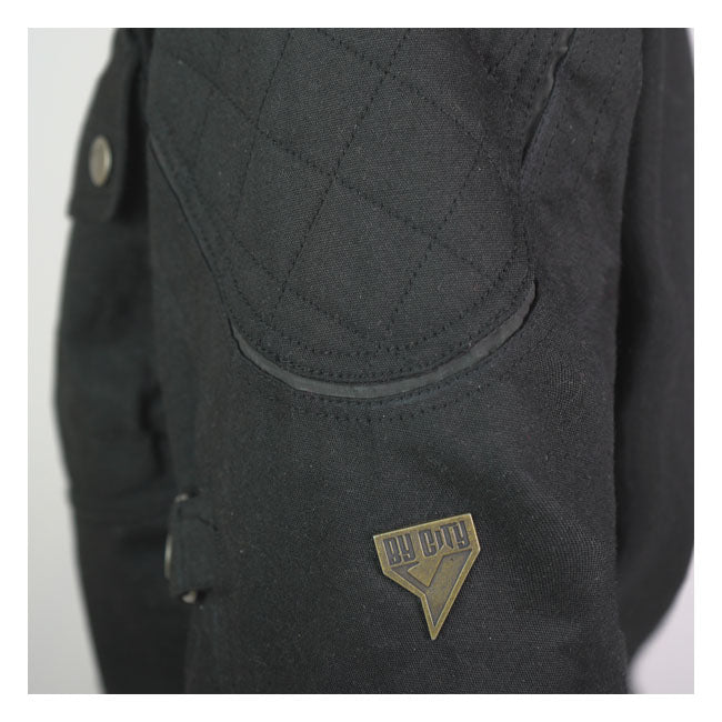 Chaqueta Moto Cordura BY City Chester Negra - URA Moto