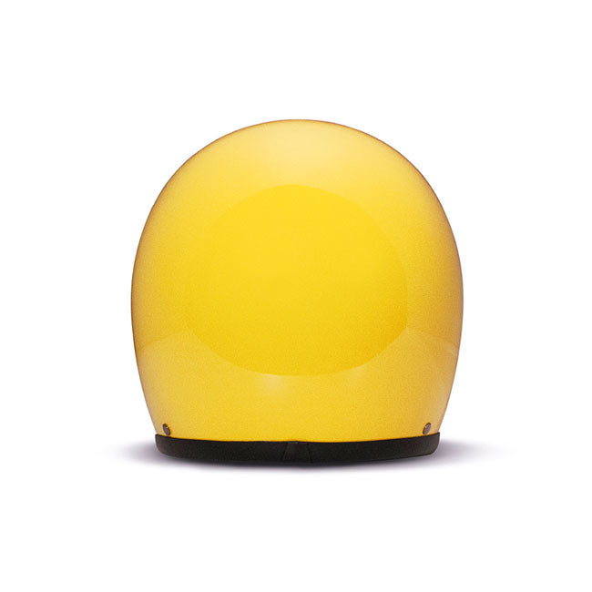 Casco Moto Jet DMD Vintage Amarillo - URA Moto