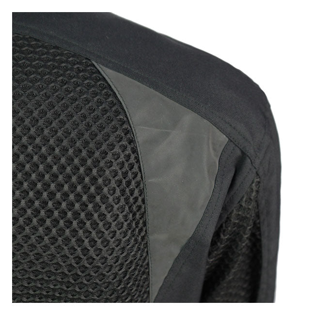 Chaqueta Moto Cordura BY CITY Huracan Negra - URA Moto