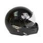 Casco Moto Modular BY City 180 Negro Brillo - URA Moto