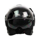 Casco Moto Modular BY City 180 Negro Brillo - URA Moto