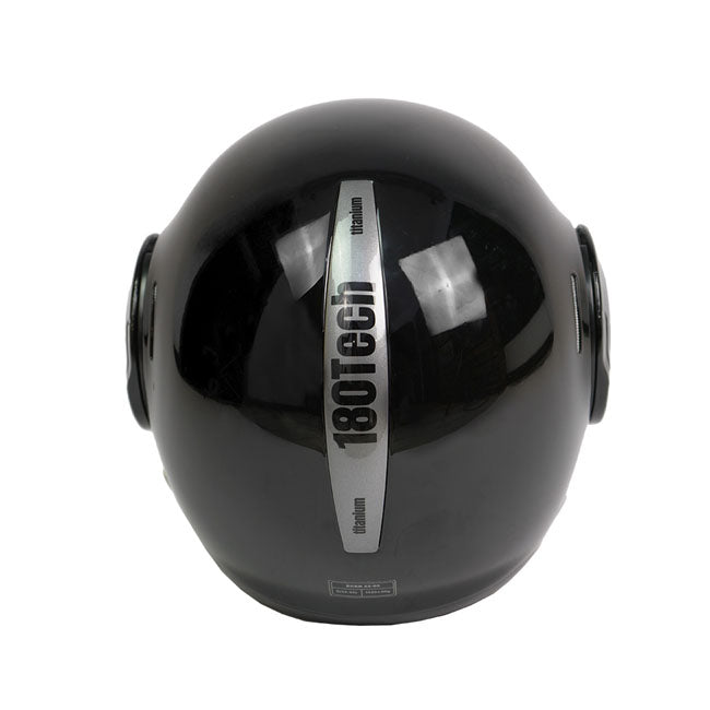Casco Moto Modular BY City 180 Negro Brillo - URA Moto