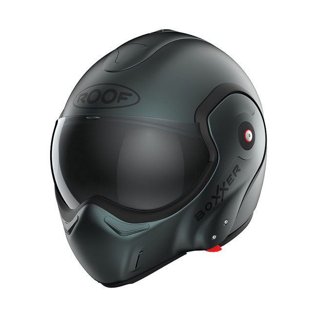 Casco moto Roof Modular Boxxer Petroleo Mate - URA Moto