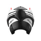 Casco moto Roof Modular Boxxer Sting Negro-Blanco - URA Moto
