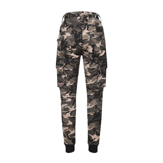 Pantalón Moto Motogirl Lara Cargo Camuflage - URA Moto