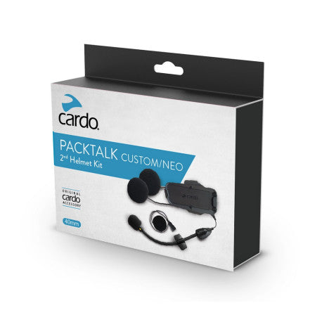Kit Audio HD Cardo Pactalk Neo / Custom para segundo Casco - URA Moto