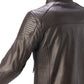 Chaqueta de Piel Atlanta-MR Marrón CE Nivel A - URA Moto