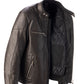 Chaqueta de Piel Atlanta-MR Marrón CE Nivel A - URA Moto