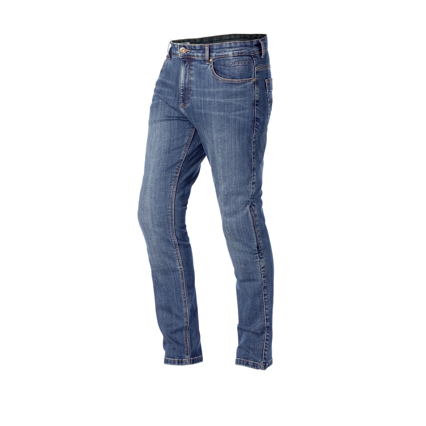 Pantalón Vaquero Axel Azul Rainers CE AA | Protectores Nivel 2 Rodilla/Cadera Kevlar