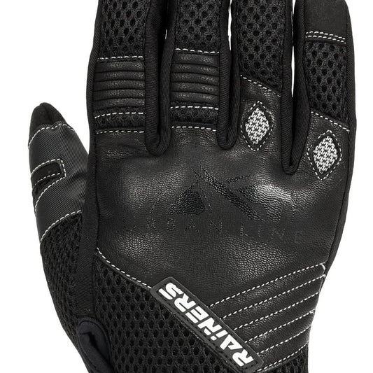 Guantes Moto Verano Touring Rainers Bikers-2 Negro - URA Moto