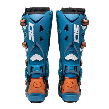 Botas Sidi Crossfire 3 SRS azul petróleo/bronze | MX Enduro SRS - URA Moto