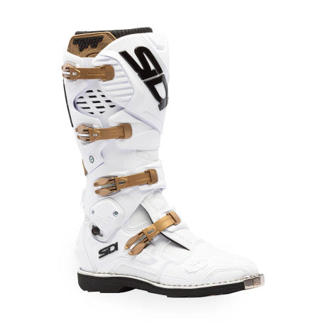 Botas Sidi Crossfire 3 blanco/bronze | MX Enduro SRS - URA Moto