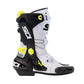 Botas Sidi Rex blanco/negro/amarillo | Racing Dial BOA