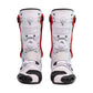 Botas Sidi Rex Air blanco/rojo | Racing Ventiladas