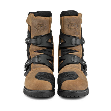 Botas Sidi Mid Adventure 2 Gore Camel - Touring Media Caña CE - URA Moto
