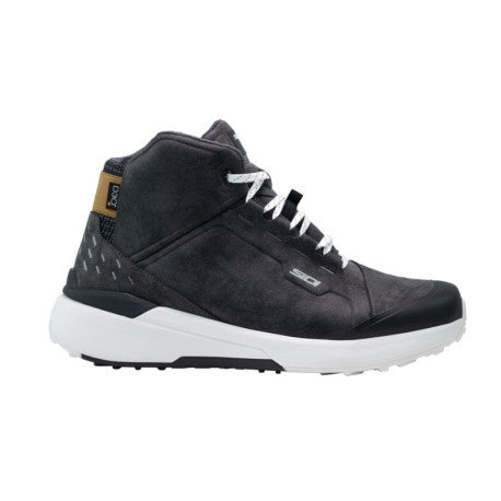 Botas Sidi Nucleus Suede WP negro/blanco | Urban Impermeables - URA Moto