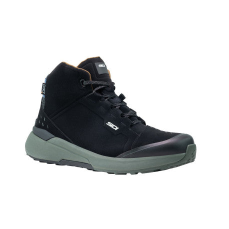 Botas Sidi Nucleus Suede WP Negro/Verde - Urbanas Impermeables CE