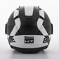 Casco Moto Jet Blauer BET HT Negro-Blanco - URA Moto