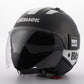 Casco Moto Jet Blauer BET HT Negro-Blanco - URA Moto