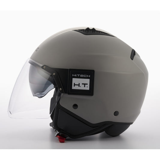 Casco Moto Jet Blauer BET Monocolor Gris Mate