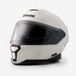 Casco Integral Blauer FF-01 Blanco Fibra Doble Visor