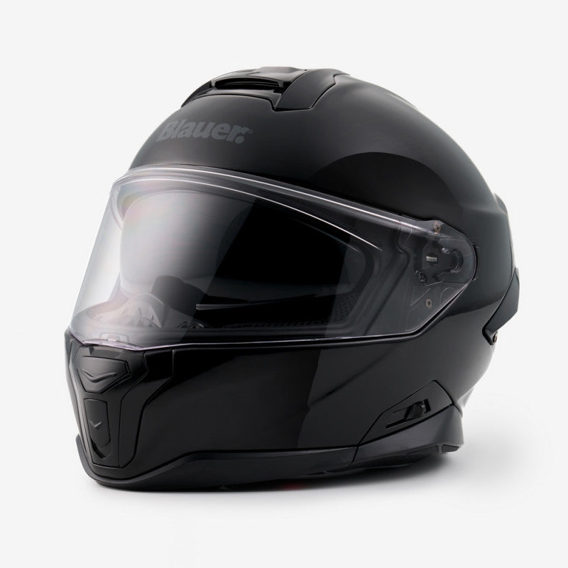Casco Integral Blauer FF-01 Negro Fibra Doble Visor