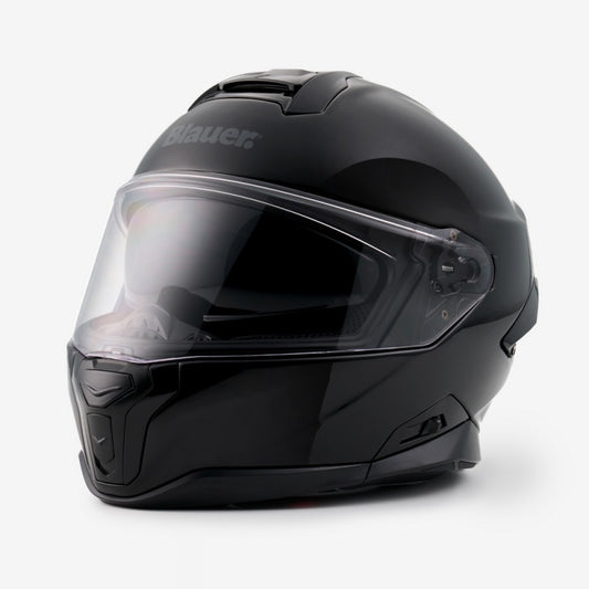 Casco Integral Blauer FF-01 Negro Fibra Doble Visor