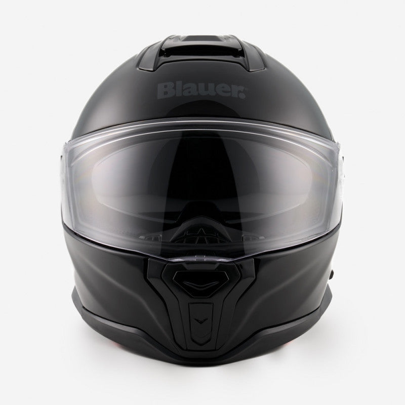 Casco Integral Blauer FF-01 Negro Fibra Doble Visor