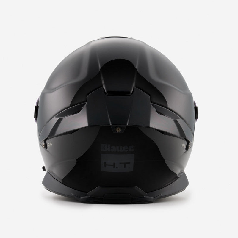 Casco Integral Blauer FF-01 Negro Fibra Doble Visor