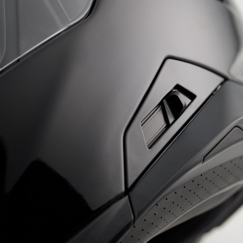 Casco Integral Blauer FF-01 Negro Fibra Doble Visor