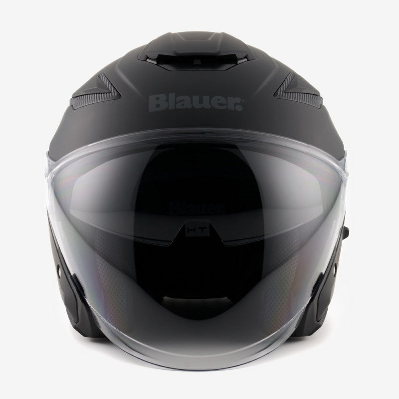 Casco Jet Blauer JJ-01 Negro Mate ABS Ligero - URA Moto