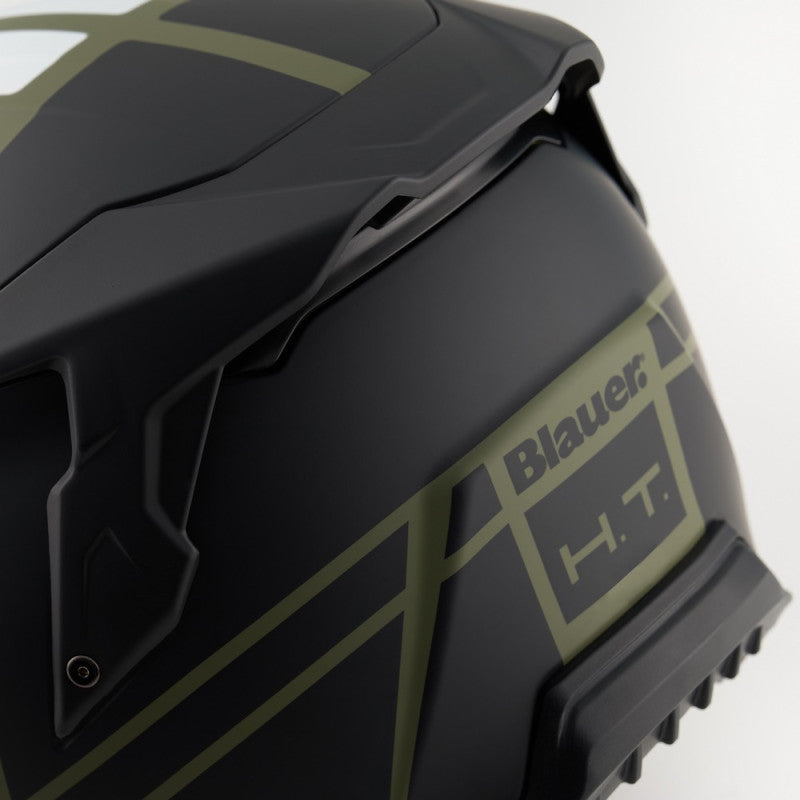 Casco Jet Blauer JJ-01 Verde Mate ABS Ligero - URA Moto