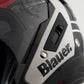 Casco Jet Blauer JJ-01 Blanco Rojo ABS Ligero - URA Moto