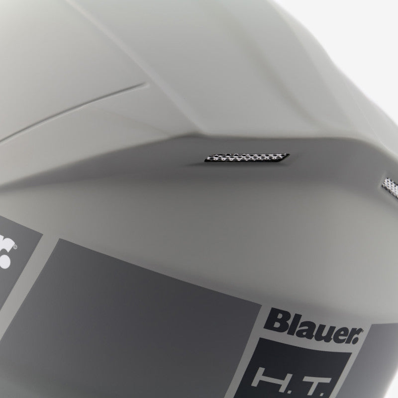 Casco Modular Blauer Noah Gris Mate Termoplástico ECE