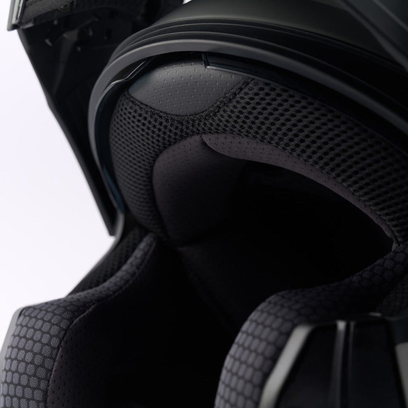 Casco Modular Blauer Noah Gris Mate Termoplástico ECE