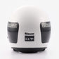 Casco Jet Blauer Pilot 06 Go Blanco Negro Fibra - URA Moto