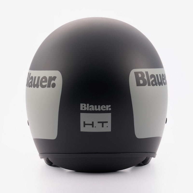 Casco Jet Blauer Pilot 06 Go Titanio Mate Fibra