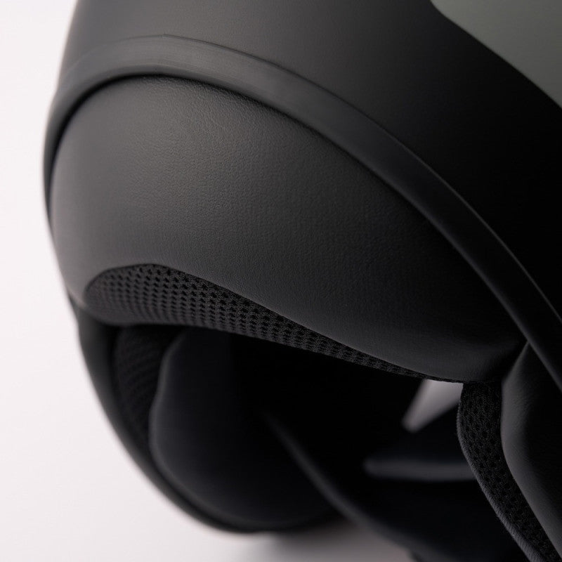 Casco Jet Blauer Pilot 06 Go Titanio Mate Fibra