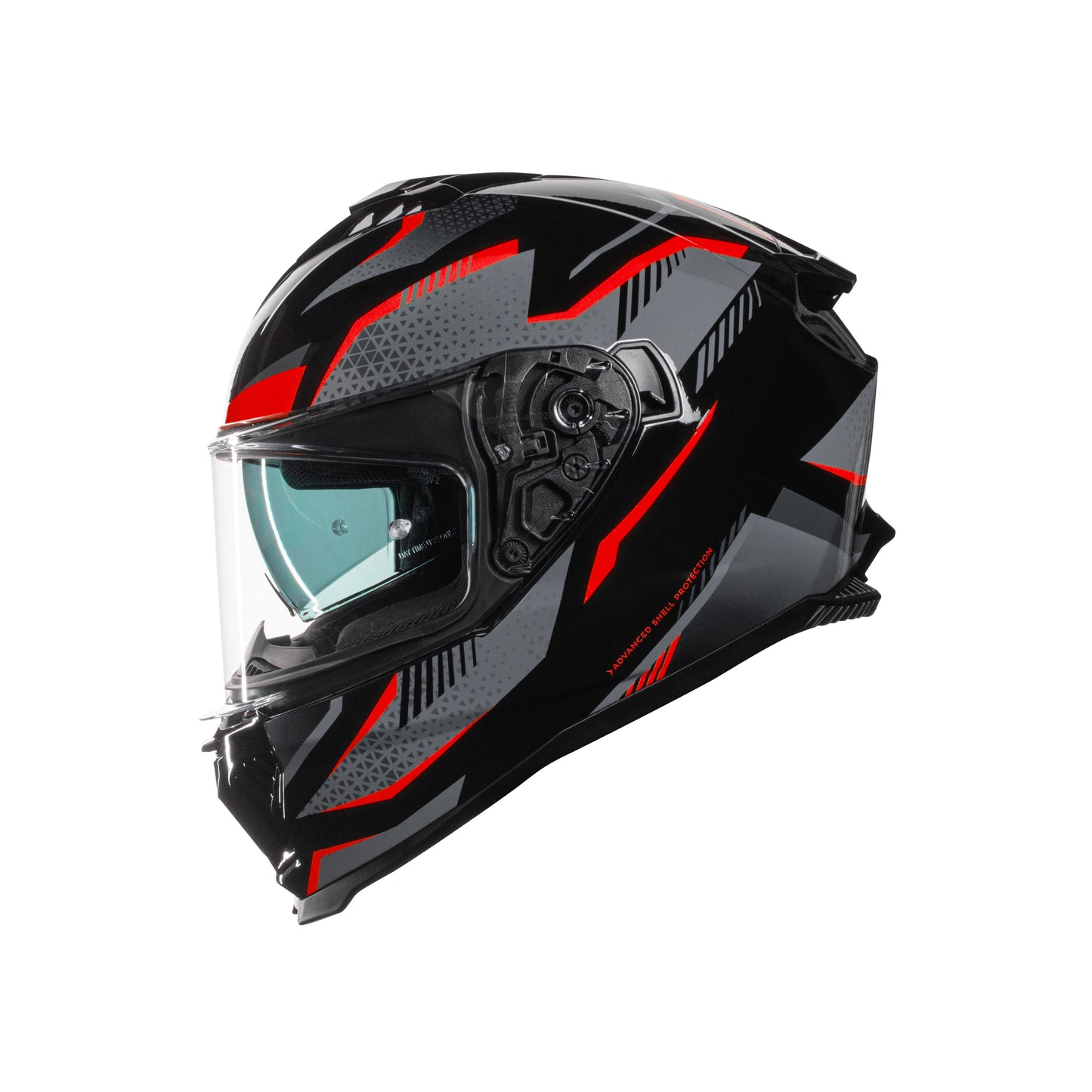 Casco CMS GTR 2.0 TORNADO RED - Integral Rojo Deportivo ECE 22.06