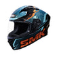 Casco SMK Stellar Fury Decorado Brillo GL257C - Integral Touring ECE 22.06 - URA Moto
