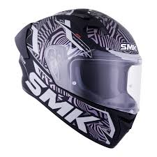 Casco SMK Stellar Fury Decorado Mate MA266C - Integral Touring ECE 22.06 - URA Moto