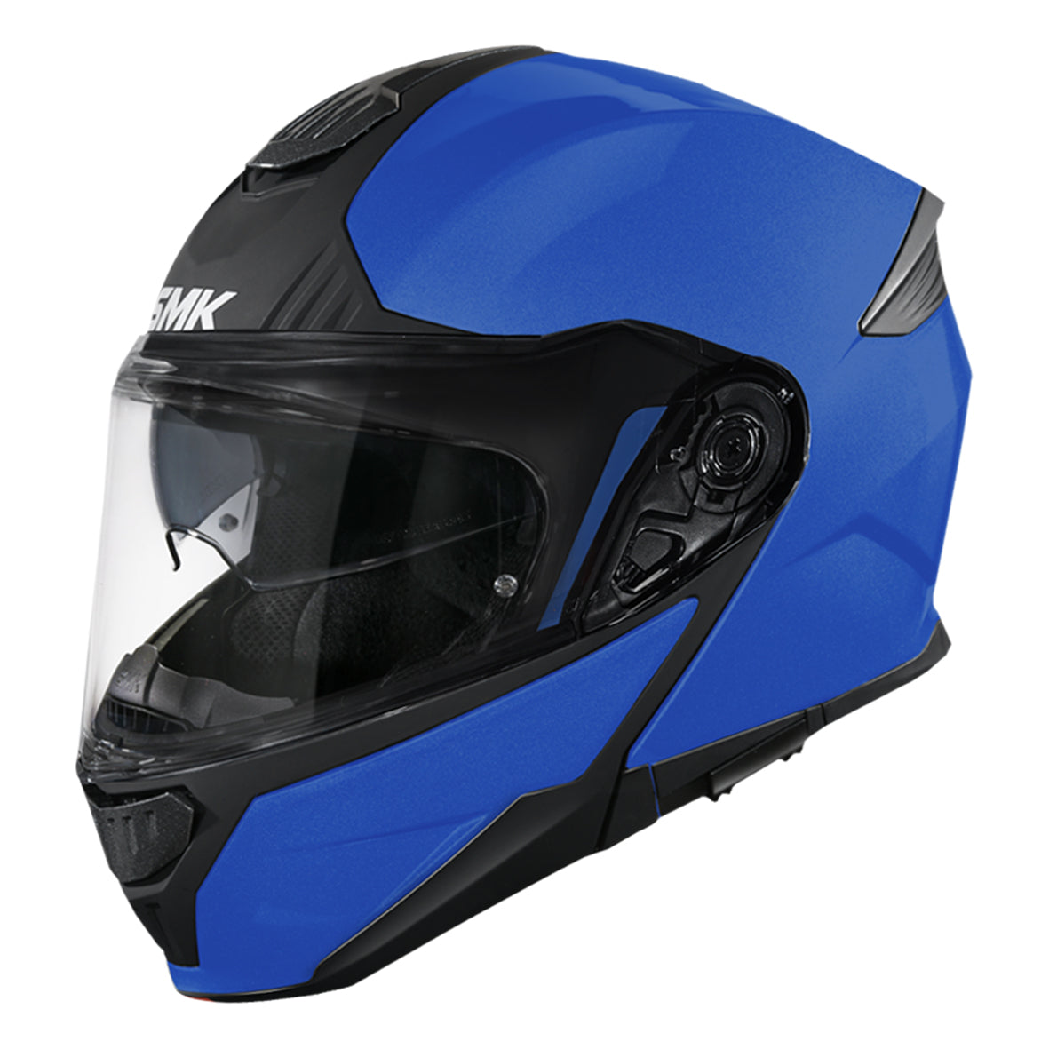 Casco SMK Gullwing Azul Mate MA500 - Modular Touring ECE 22.06 - URA Moto