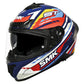 Casco SMK Typhoon Sports Tourer Decorado Brillo GL534 - Integral Touring ECE 22.06 - URA Moto