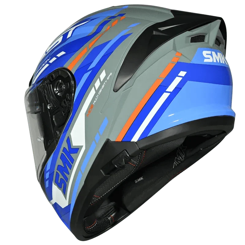 Casco SMK Typhoon Sports Tourer Decorado Mate MA651 - Integral Touring ECE 22.06 - URA Moto